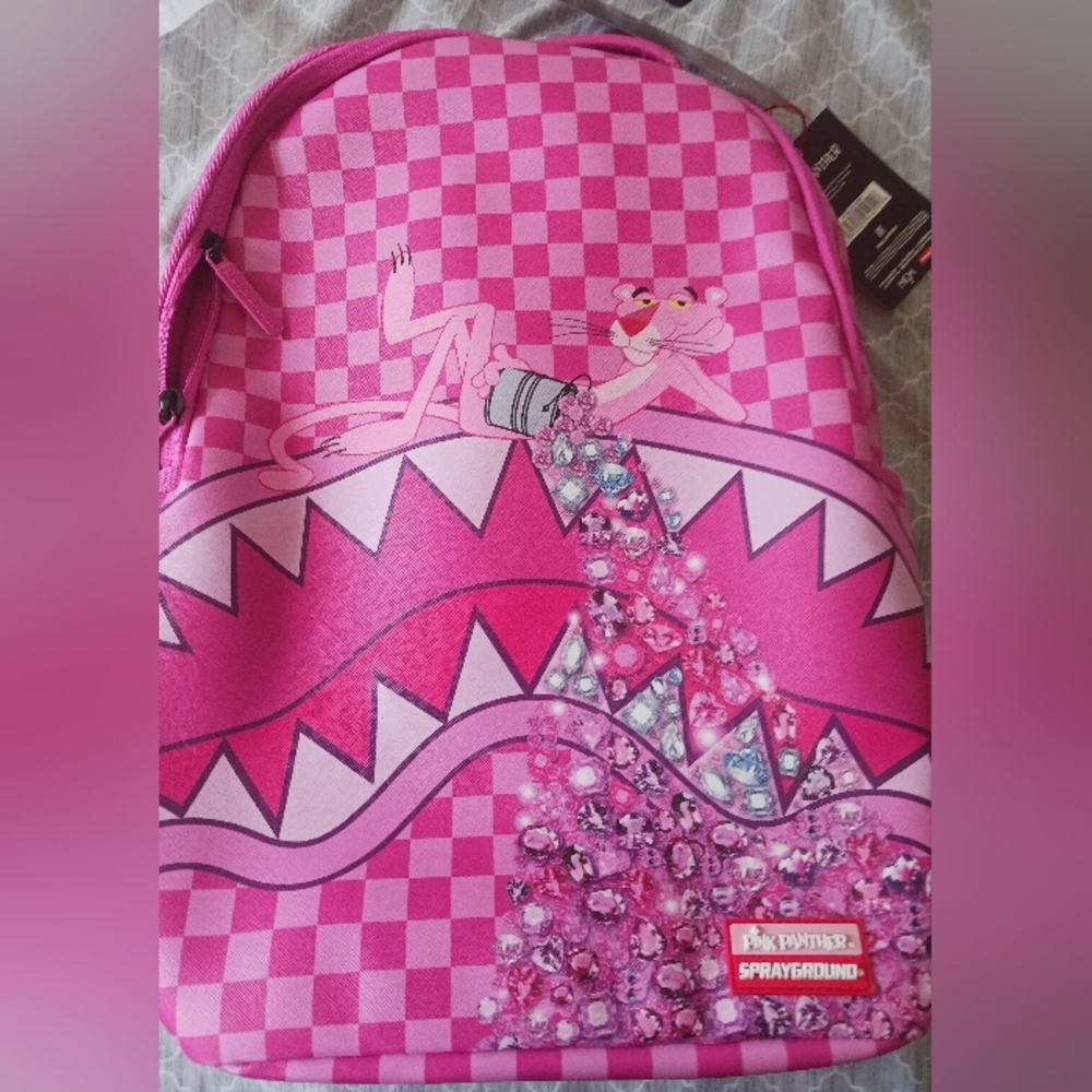 COPY - Sprayground backpack pink panther pink Diamond